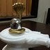 Parad Shivling weighing 1 kg placed on a white marble yoni along with a Golden Panchdhatu Nag
